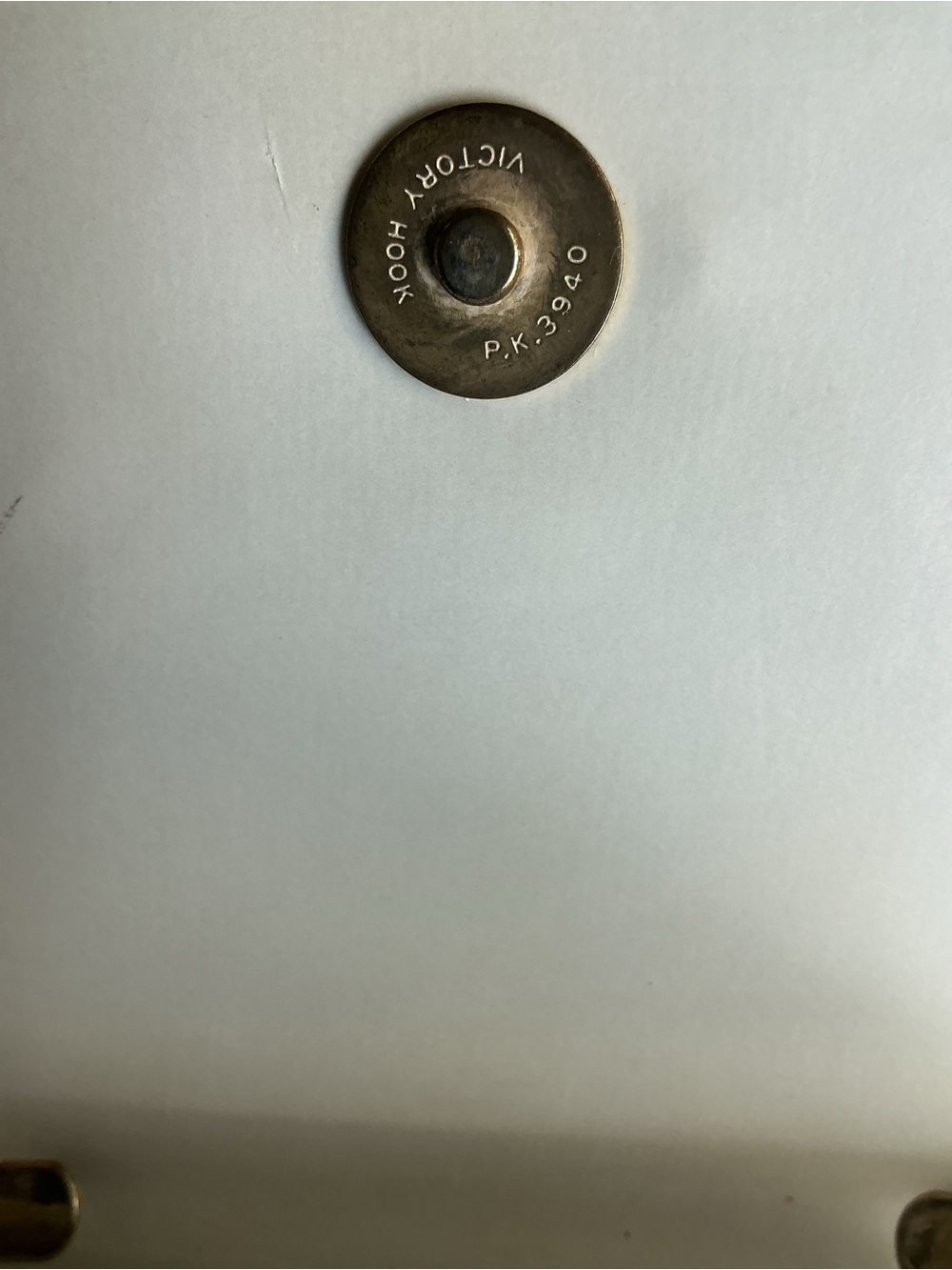1990’s vintage white leather Chanel wallet on chain - Picture 3 of 5